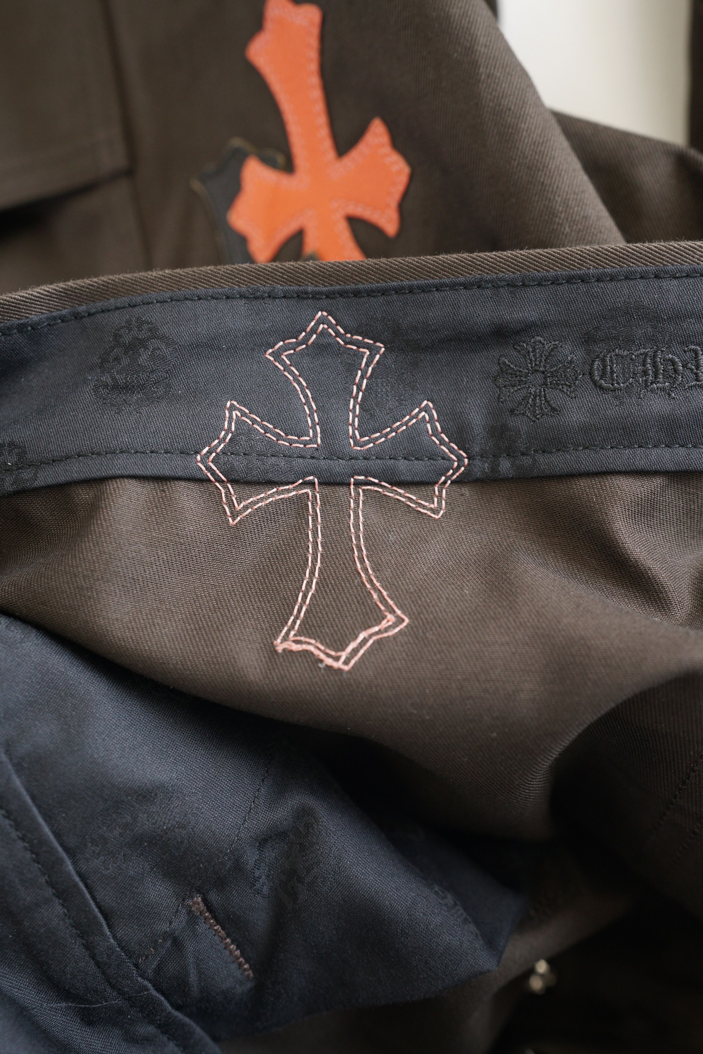 Chrome Hearts Chrome Hearts Cross Patch Double Knee Carpenter Pants - 36 Size US 36 / EU 52 - 15 Thumbnail