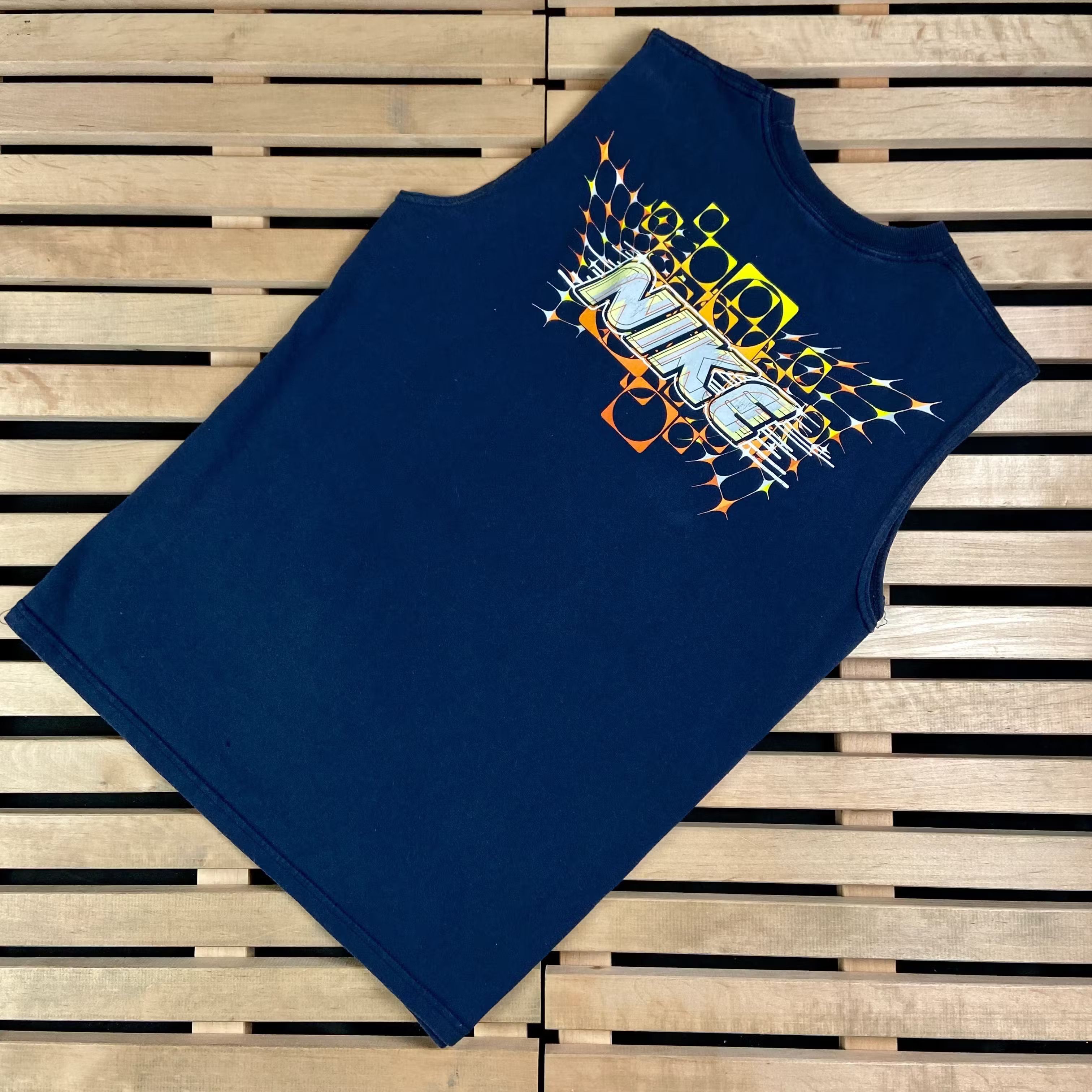 Nike × Vintage Mens Vintage T Shirt Sleeveless Nike Size M Size US M / EU 48-50 / 2 - 6 Thumbnail