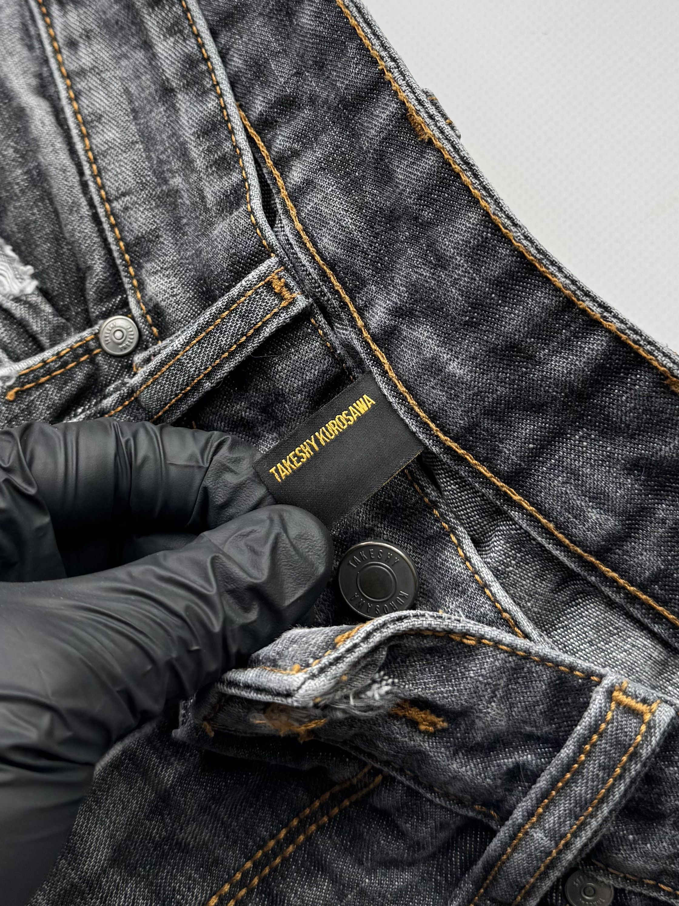 Takeshy Kurosawa Takeshy Kurosawa Vintage Distressed Shorts (145) Size US 32 / EU 48 - 7 Thumbnail