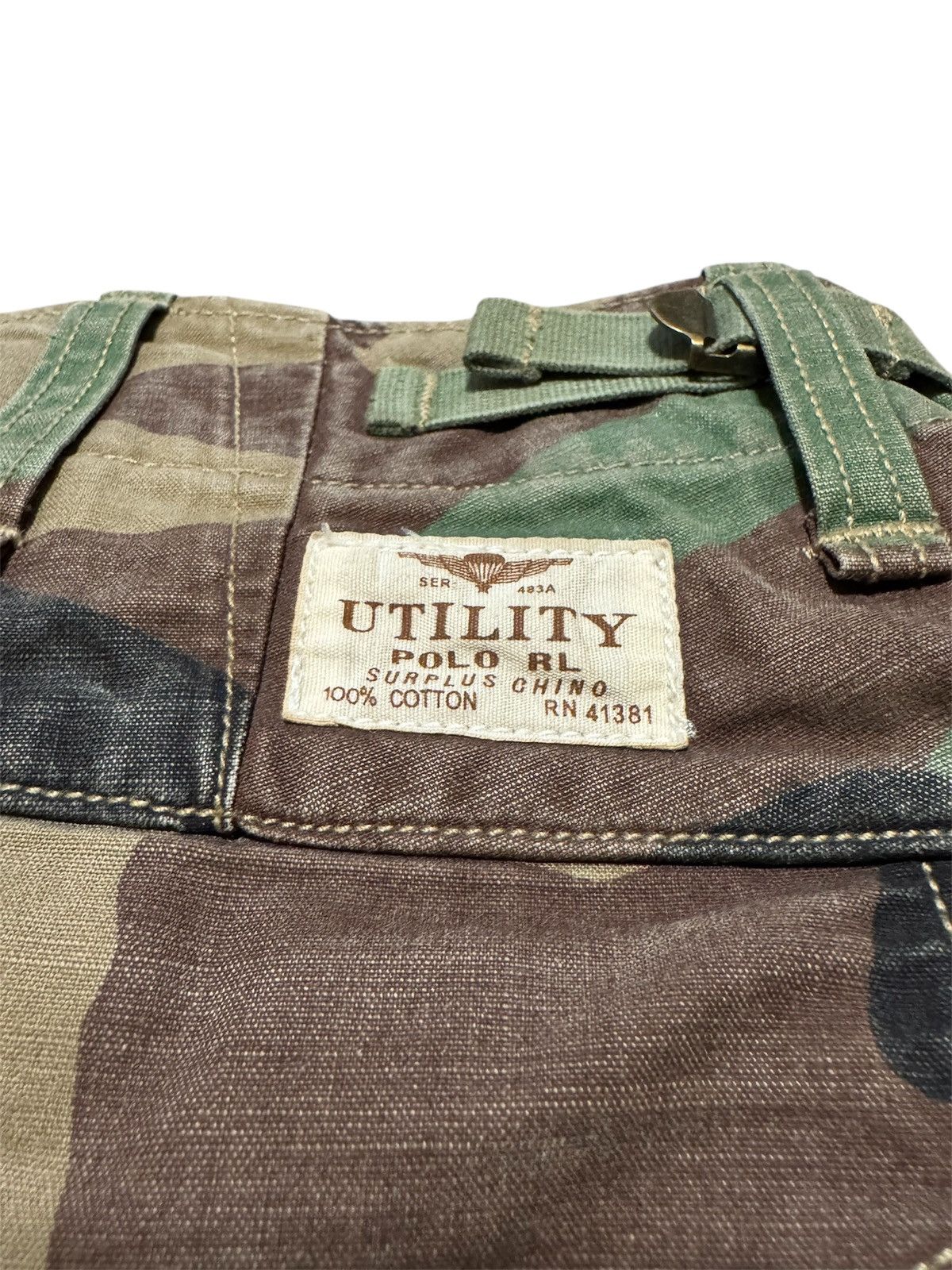 Polo Ralph Lauren Polo Ralph Lauren Cargo Camo Pants Size US 30 / EU 46 - 4 Thumbnail