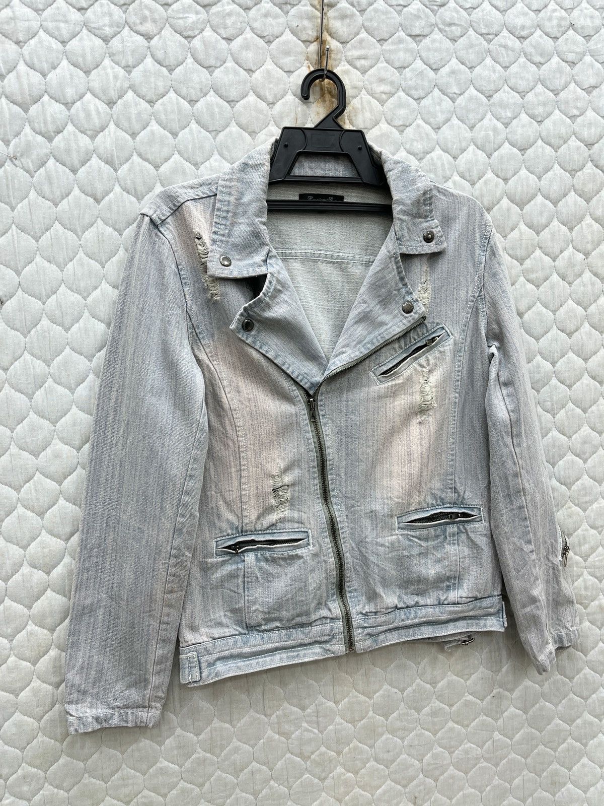 Japanese Brand × Seditionaries 🔥🔥🔥ARCHIVE BERNINGS SHO JAPANESE DENIM JACKET Size S / US 4 / IT 40 - 2 Thumbnail