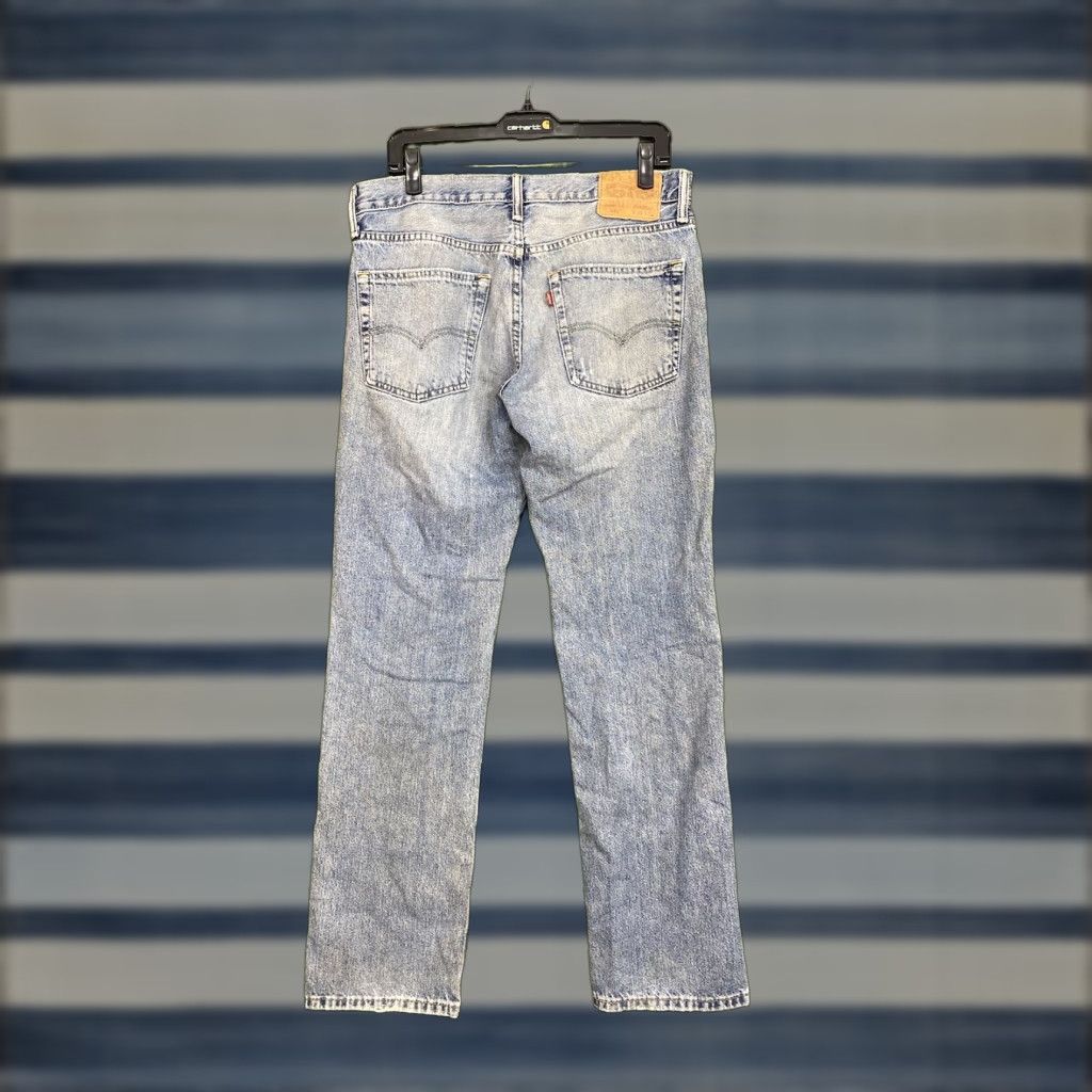 Levi's VINTAGE Levi's 541 Jeans Mens 31x32 Medium Wash Straight Jeans Slim 5-Pocket Blue Denim Workwear Mens Size US 31 - 1 Thumbnail