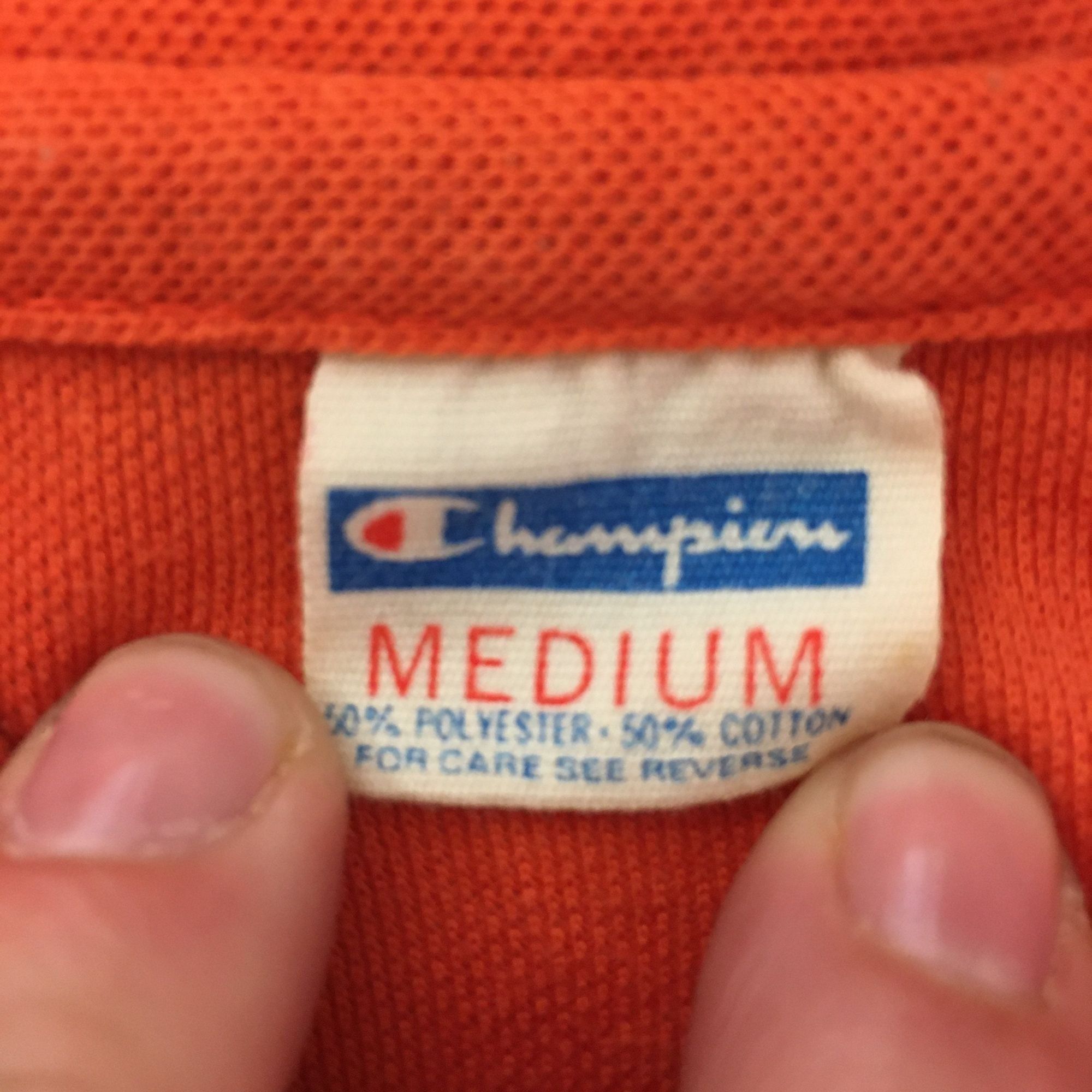 Champion Vtg Champion USA Made Mount Dora HURRICANES Football Polo Size US M / EU 48-50 / 2 - 6 Thumbnail