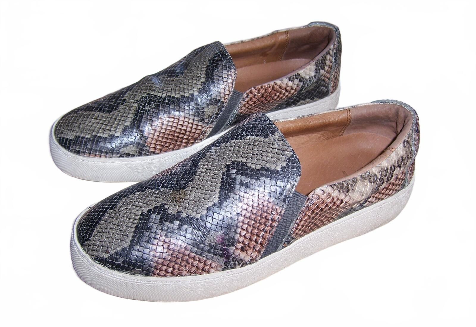 Frye Frye Webster Snake Print Leather Slip On Sneakers Wms 6.5US Size US 6.5 / IT 36.5 - 1 Thumbnail