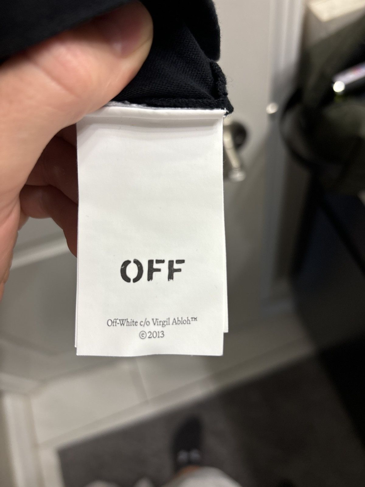 Off-White Off white blurred logo Size US S / EU 44-46 / 1 - 5 Thumbnail