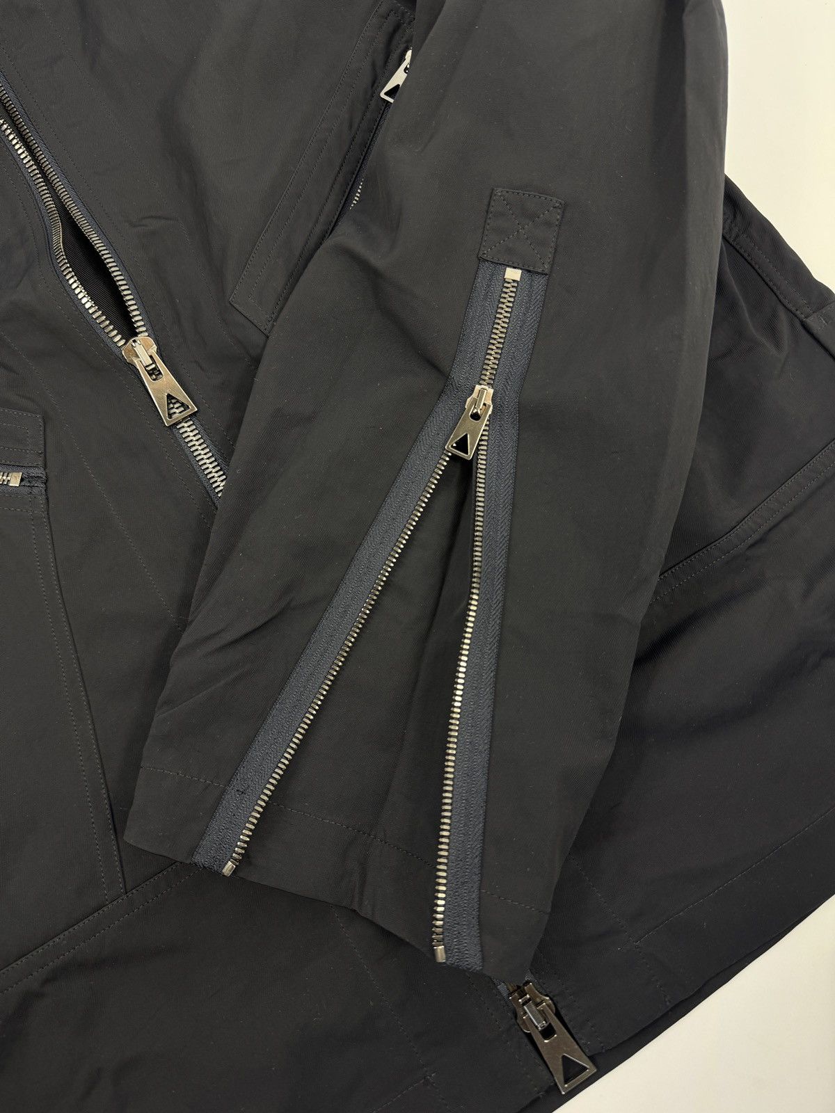 Bottega Veneta Multi-Zip Technical Oversized Nylon Jacket by Daniel Lee Size US L / EU 52-54 / 3 - 5 Thumbnail
