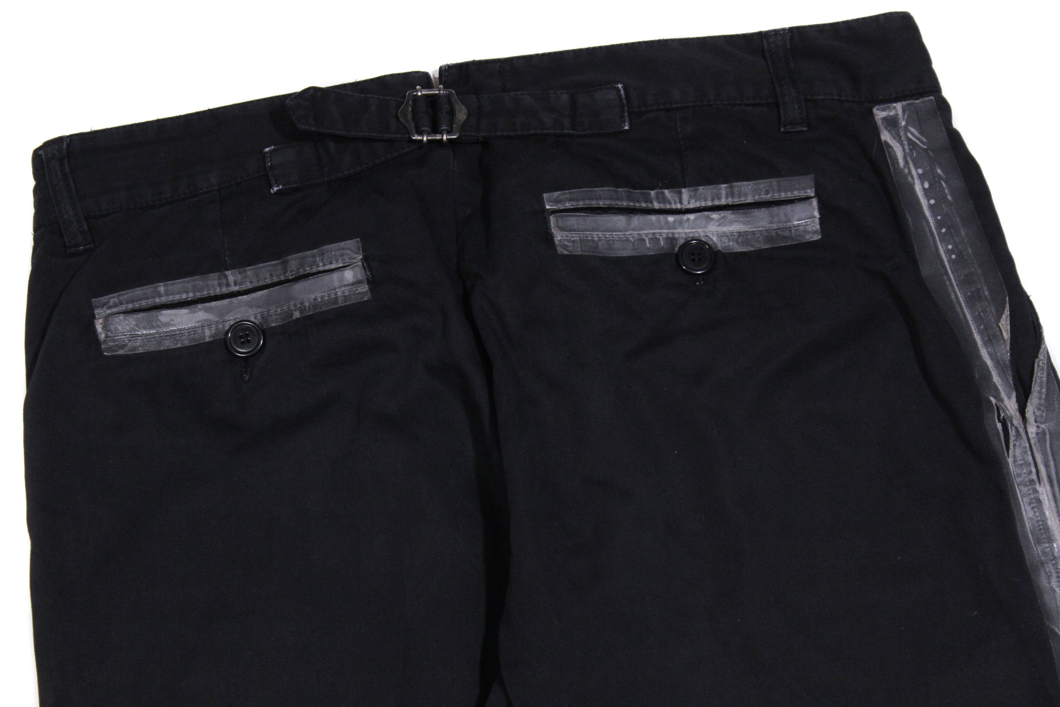 John Galliano Stripe Out Pants Size US 34 / EU 50 - 4 Thumbnail