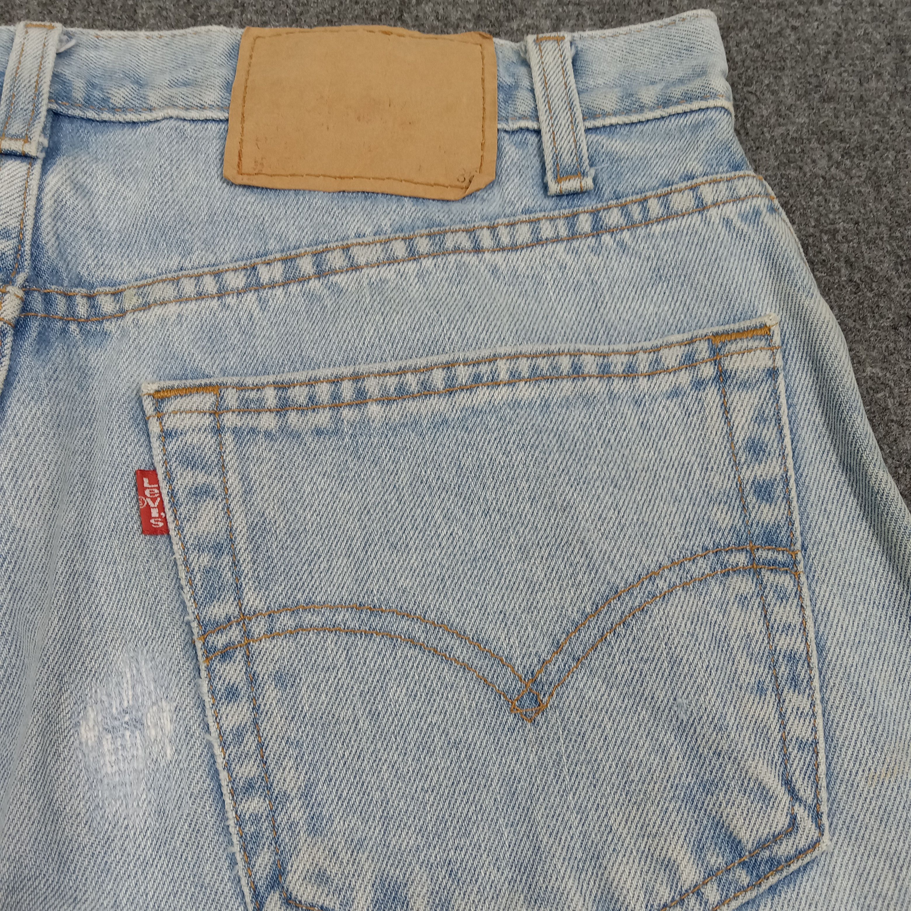 Levi's Levi's 505 Distressed Grunge Style Denim Jeans C272N28 Size US 32 / EU 48 - 8 Thumbnail