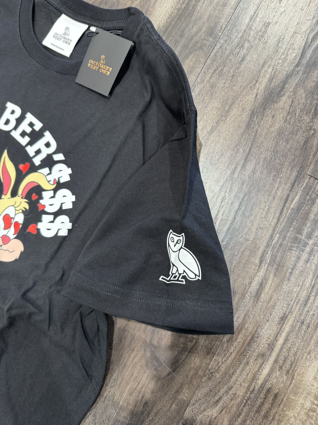 October's Very Own Drake Octobers Very Own $$$4U Collegiate T-Shirt Black Size US XS / EU 42 / 0 - 3 Thumbnail