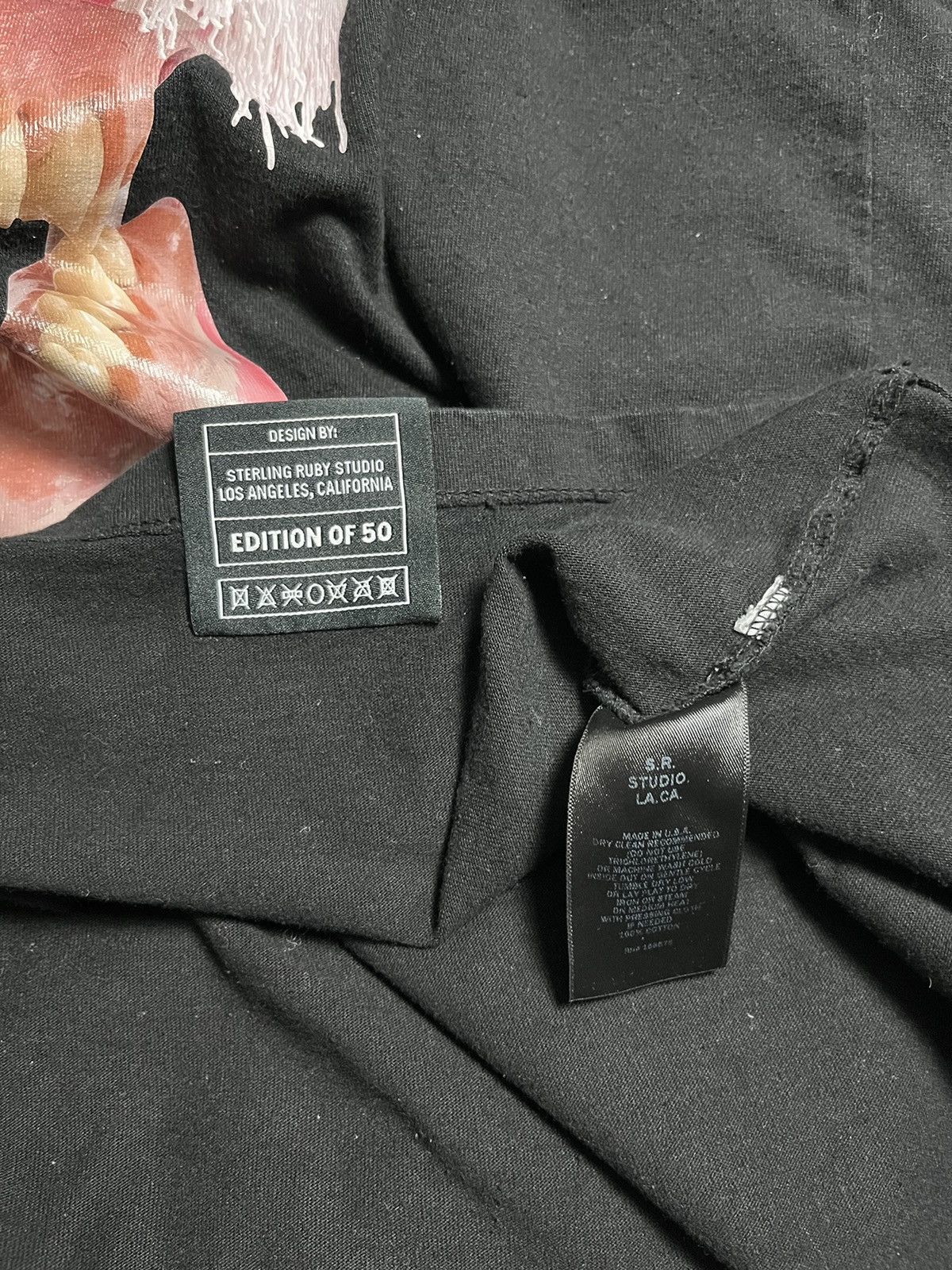 Sterling Ruby S.R. Studio. LA. CA. ED50 Rare Limited Skull Shirt Graphic Size US L / EU 52-54 / 3 - 6 Thumbnail