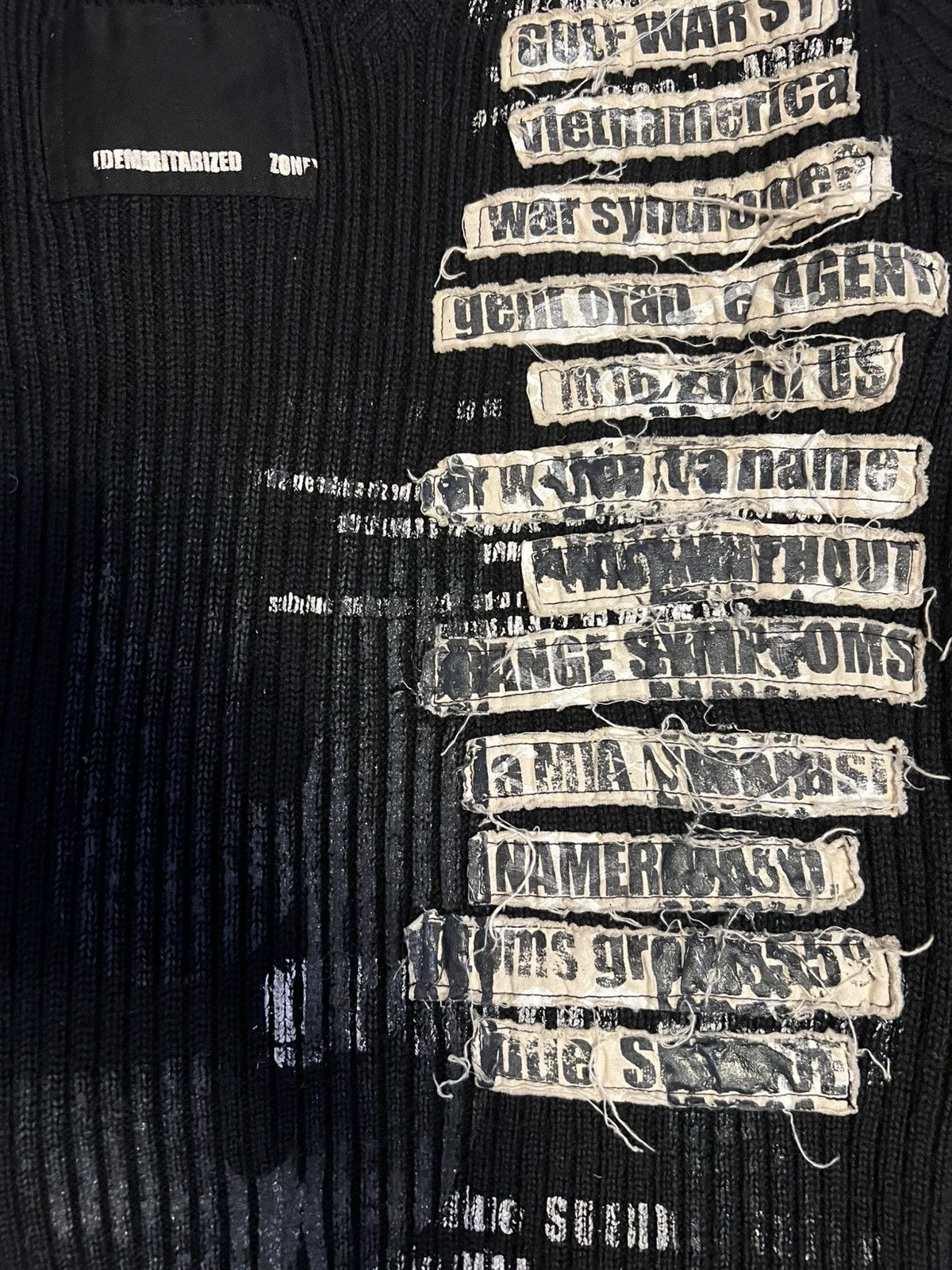 Other *RARE* DOA patchwork police vest Size US M / EU 48-50 / 2 - 2 Thumbnail