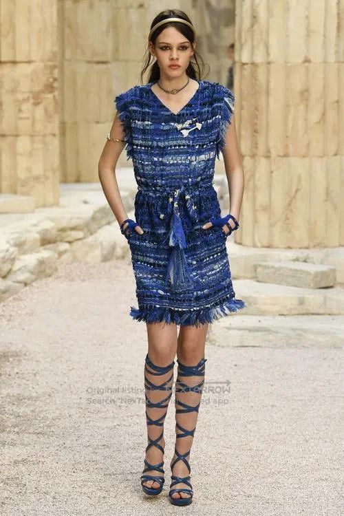 Chanel Chanel Greek dress Size XS / US 0-2 / IT 36-38 - 2 Thumbnail