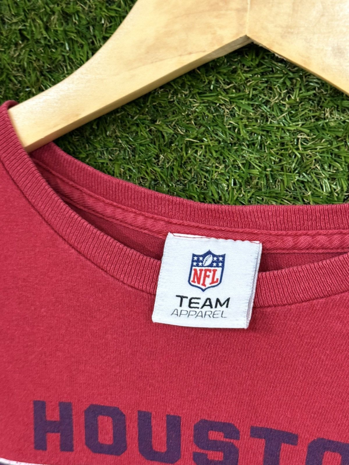 NFL Vintage Houston Texans Football NFL Red Sport T Shirt Small Size US S / EU 44-46 / 1 - 3 Thumbnail