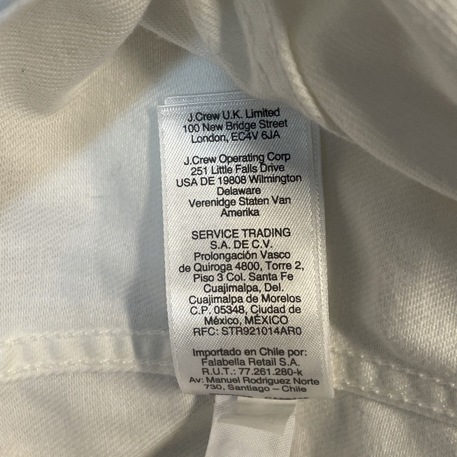 J.Crew J.CREW DENIM size S Jacket COTTON Long Sleeves WHITE Size S / US 4 / IT 40 - 21 Thumbnail