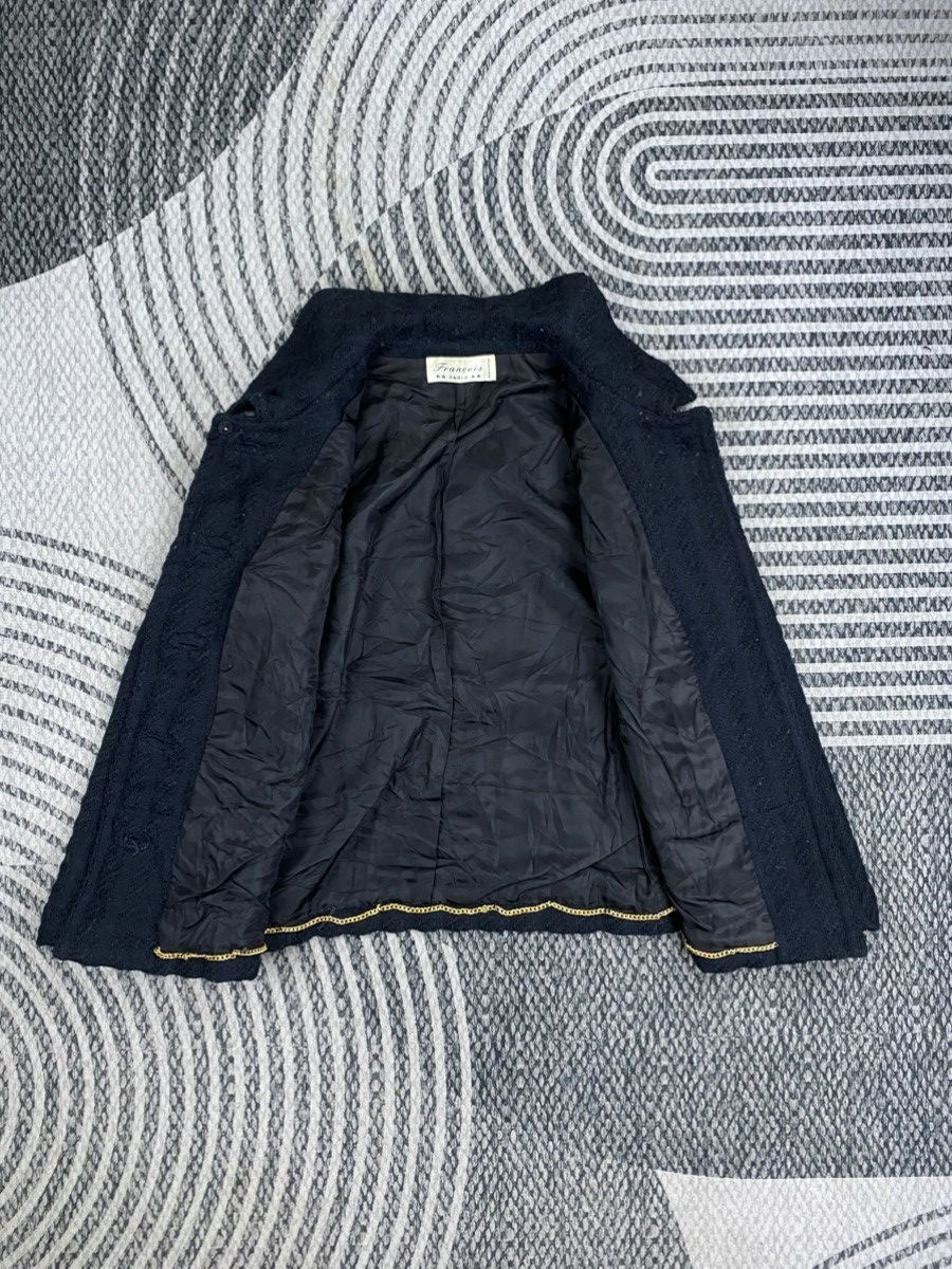 Vintage Vintage Francois Paris Flap Pocket Knit Blazer Style Jacket Size M / US 6-8 / IT 42-44 - 6 Thumbnail