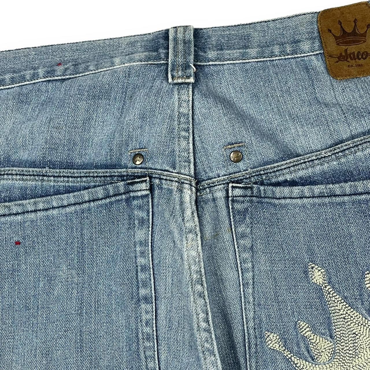 JNCO JNCO Men's Blue Shorts Size US 35 - 4 Thumbnail