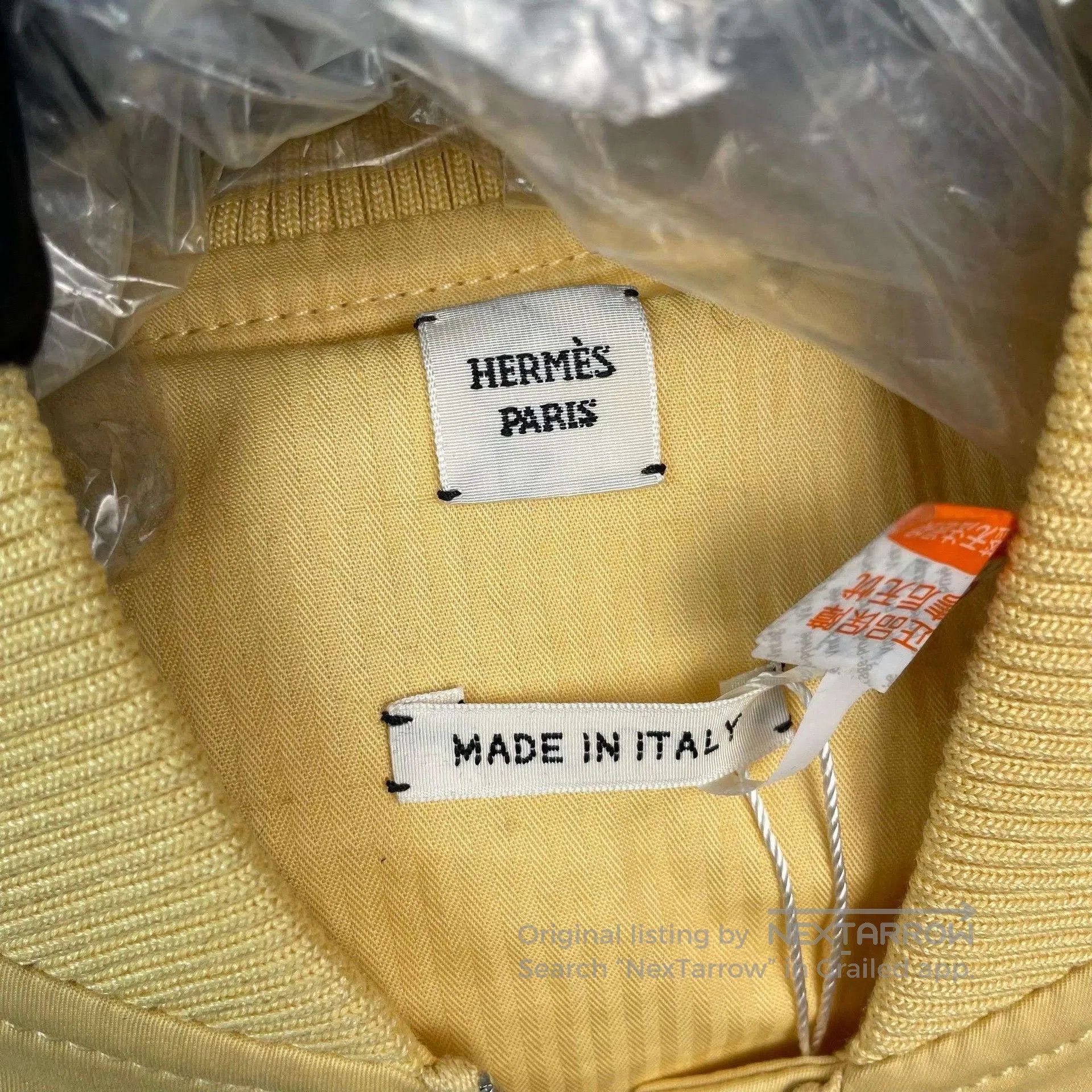 Hermes Hermes Yellow Sleeveless Belted Dress. Size S / US 4 / IT 40 - 6 Thumbnail