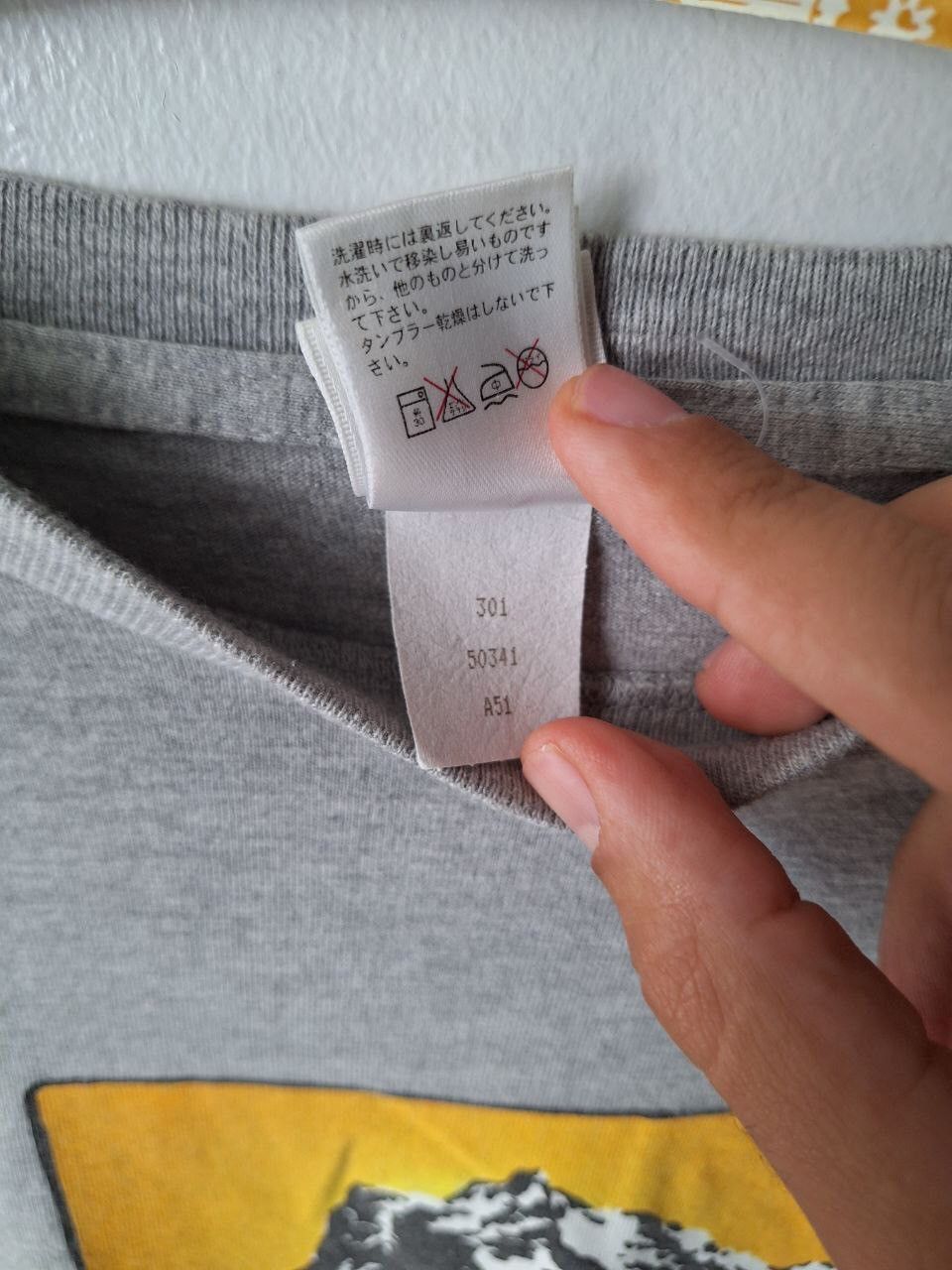 The North Face × Vintage Vintage 90s The North Face hiking print Long Sleeve T Shirt Size US L / EU 52-54 / 3 - 6 Thumbnail