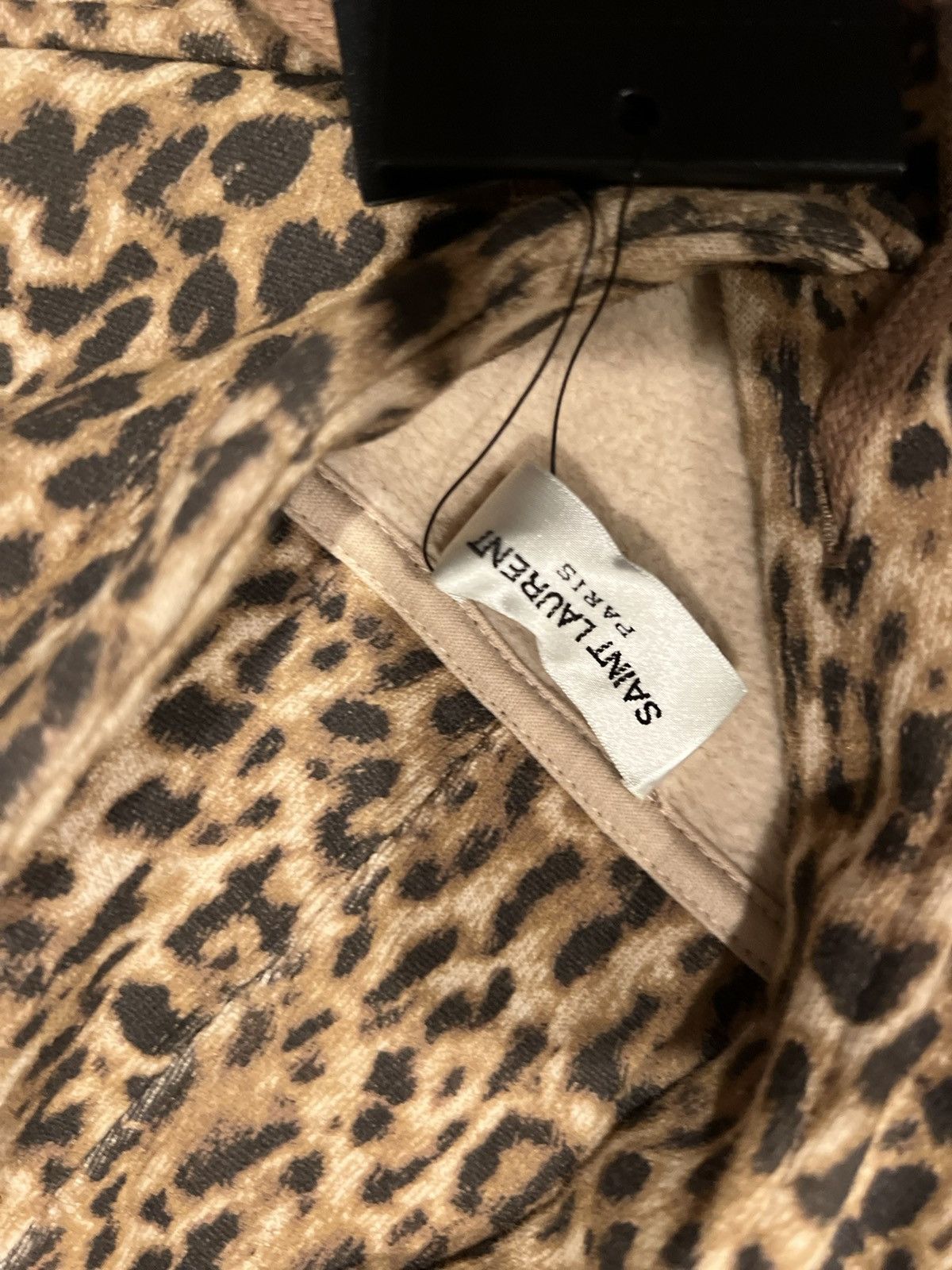 Saint Laurent Paris Saint Laurent men’s leopard print hoodie. L $1090 Size US L / EU 52-54 / 3 - 3 Thumbnail