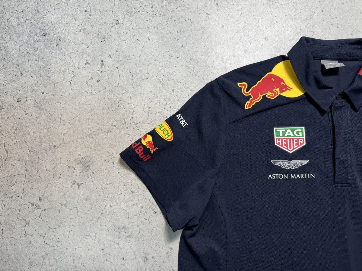 Puma Puma Red Bull Mobil 1 Racing Polo Shirt Size XXL Size US XXL / EU 58 / 5 - 3 Thumbnail