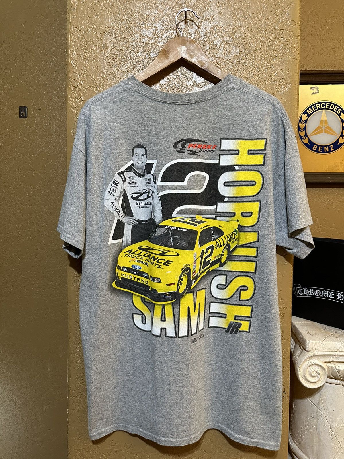 NASCAR × Vintage Vintage NASCAR Sam Hornish Jr Mustang Tee Large Size US L / EU 52-54 / 3 - 1 Thumbnail