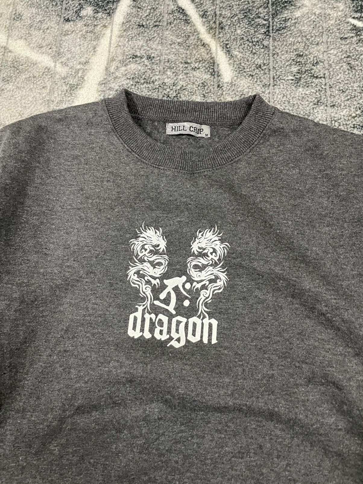 Japanese Brand RARE SUKAJAN DRAGON SWEATSHIRT Size US M / EU 48-50 / 2 - 3 Thumbnail