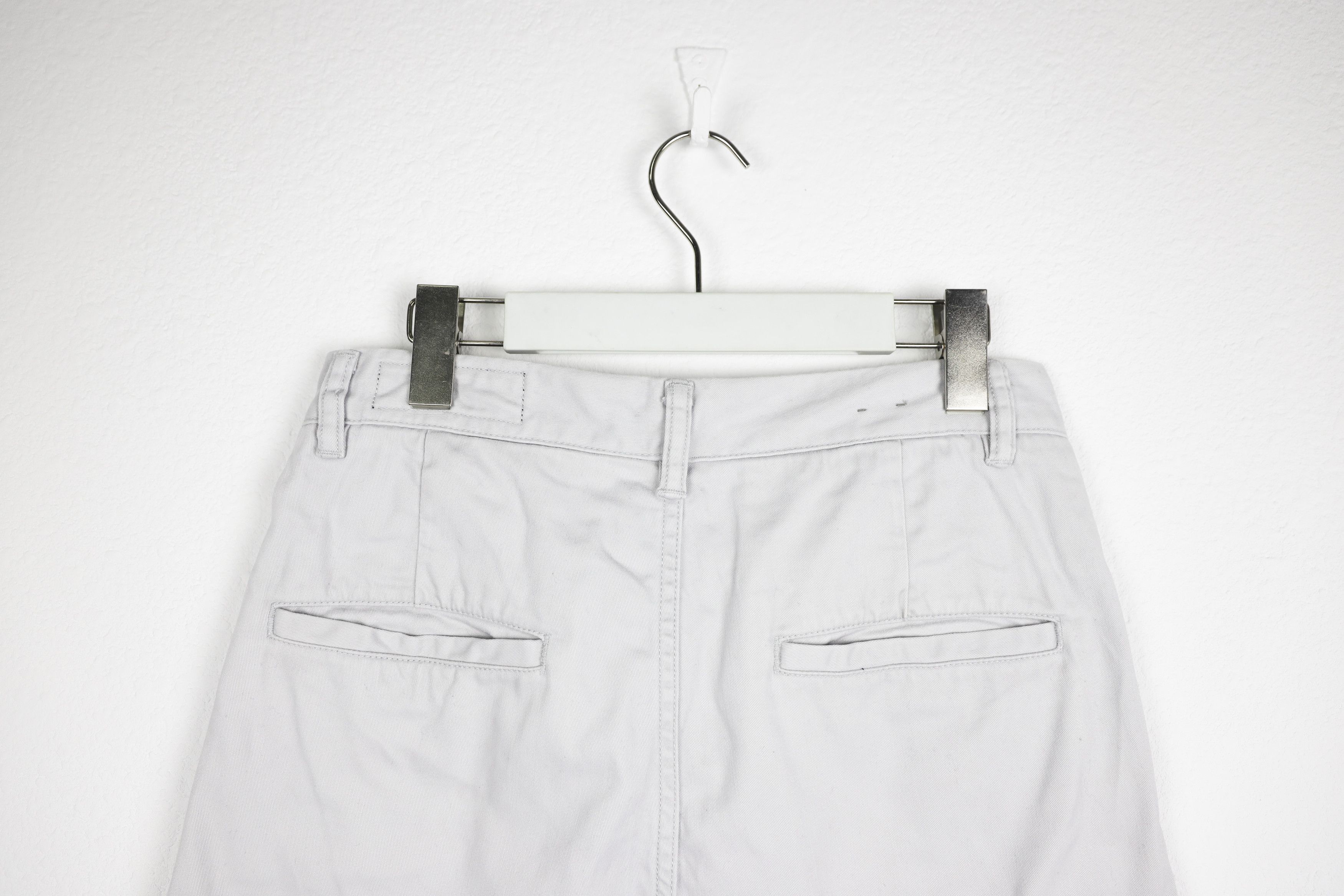 Allsaints All Saints Gray Mitre Deck Chino Shorts Size US 28 / EU 44 - 7 Thumbnail