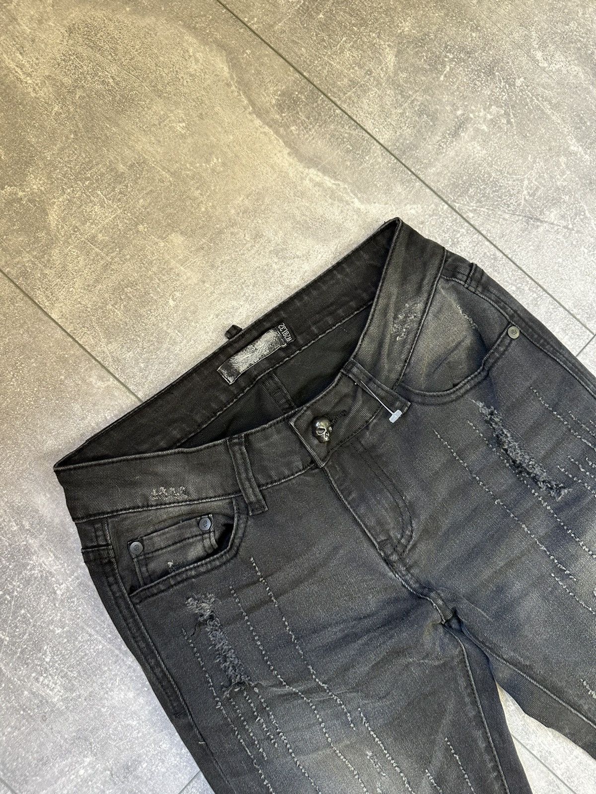 Band Tees × Hard Rock Cafe × Vintage Women’s jeans pants Rock Rebel Size 28" / US 6 / IT 42 - 6 Thumbnail