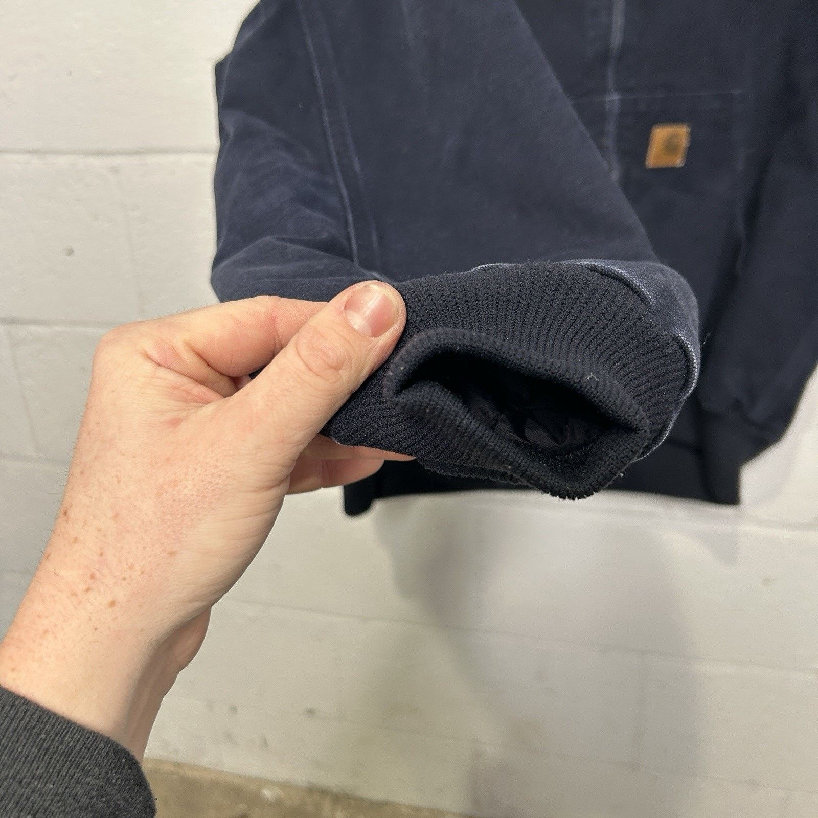 Carhartt Vintage Carhartt Hooded Active Jacket “Midnight Blue” J130 Size US L / EU 52-54 / 3 - 8 Thumbnail
