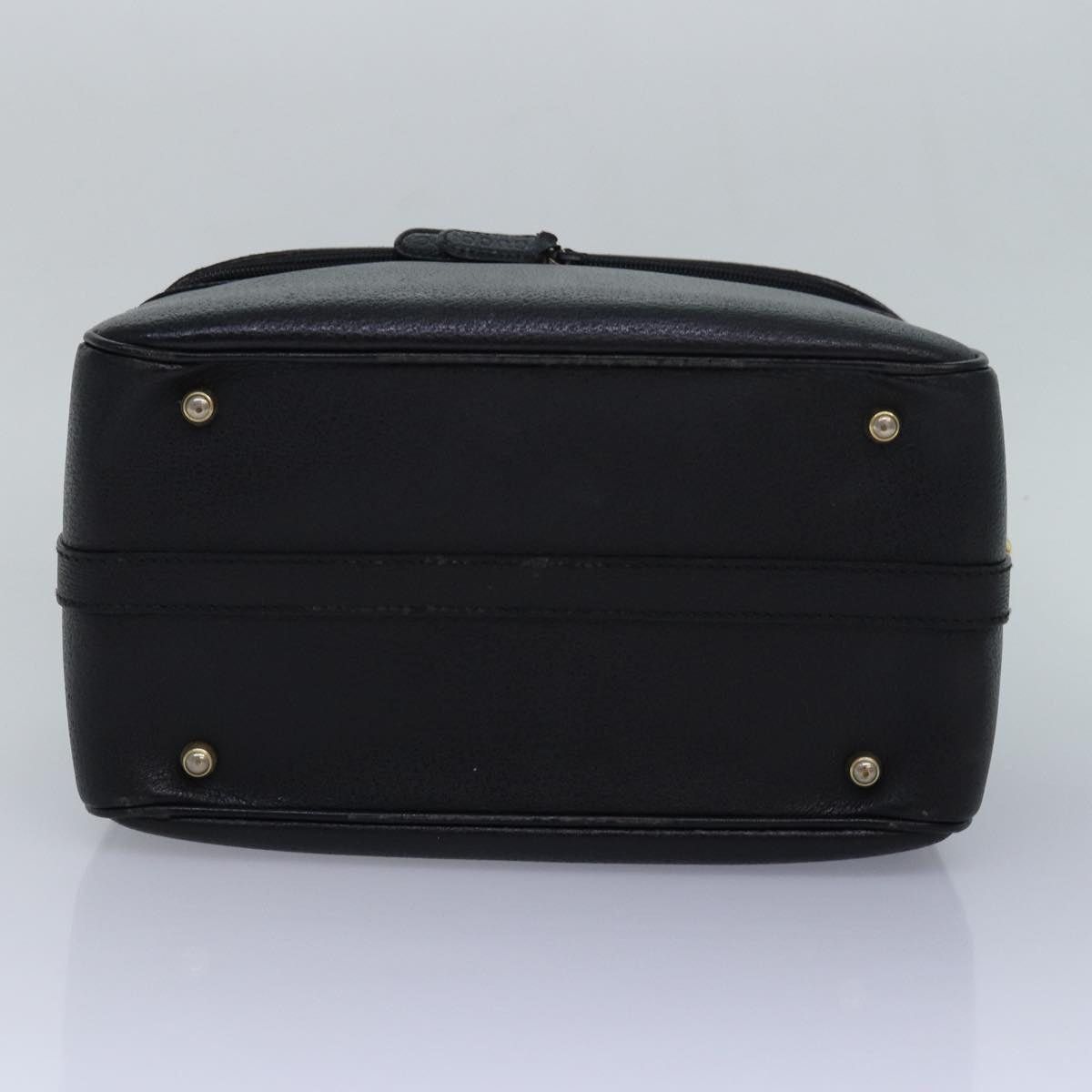 Gucci GUCCI Bamboo Vanity Hand Bag Leather Black 013 2122 013 2122 Size ONE SIZE - 9 Thumbnail