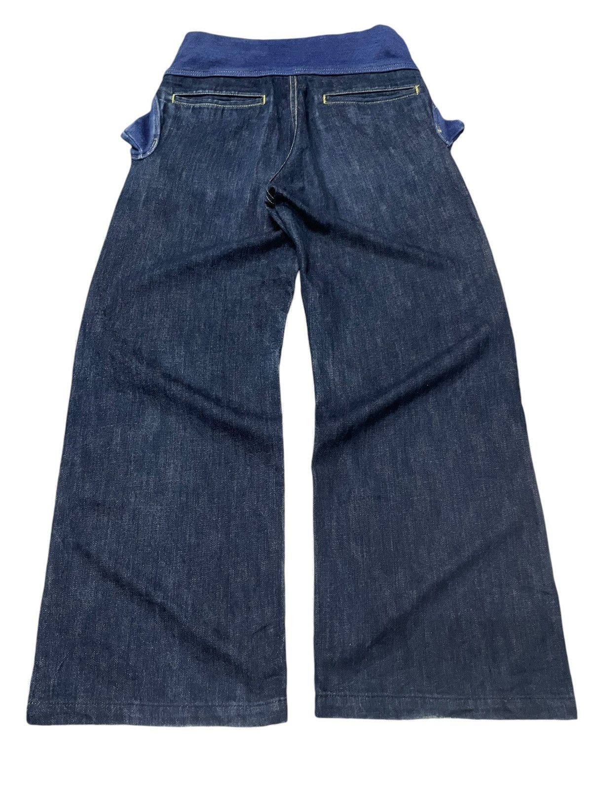 KAPITAL Denim Pleats Sarouel Pants