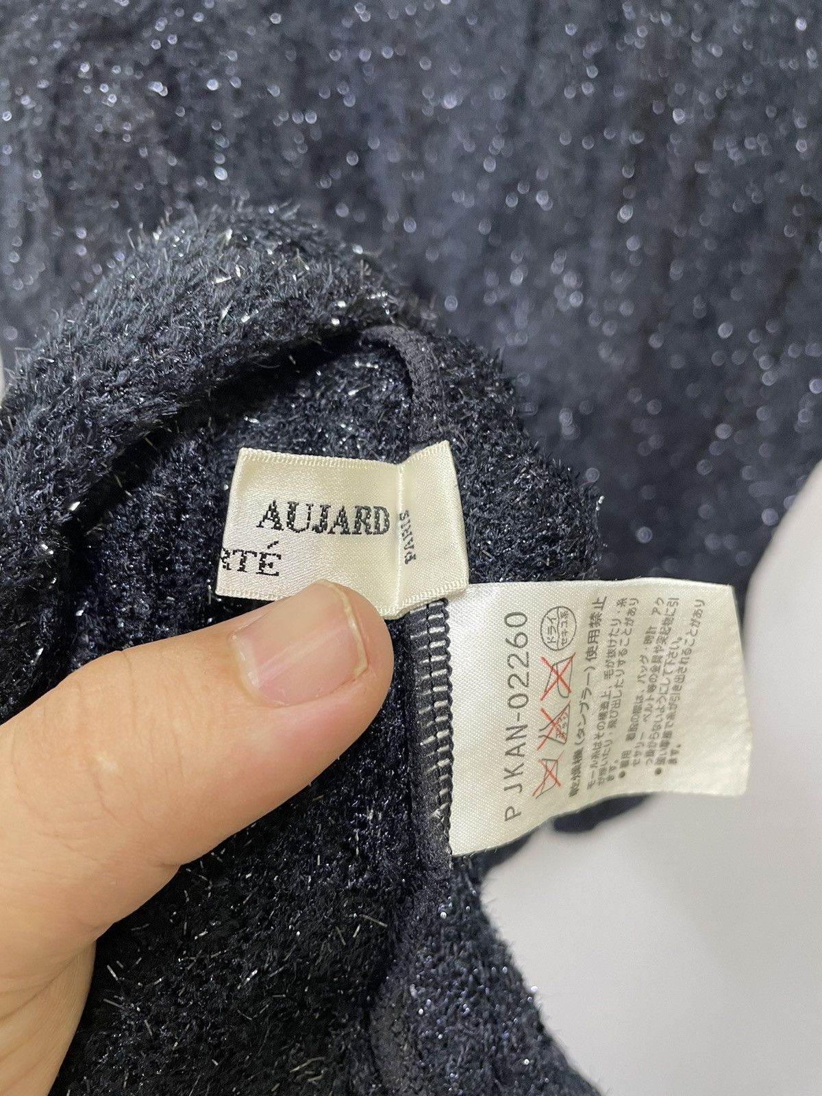 Designer CHRISTIAN AUJARD CROP TOP Size L / US 10 / IT 46 - 7 Thumbnail