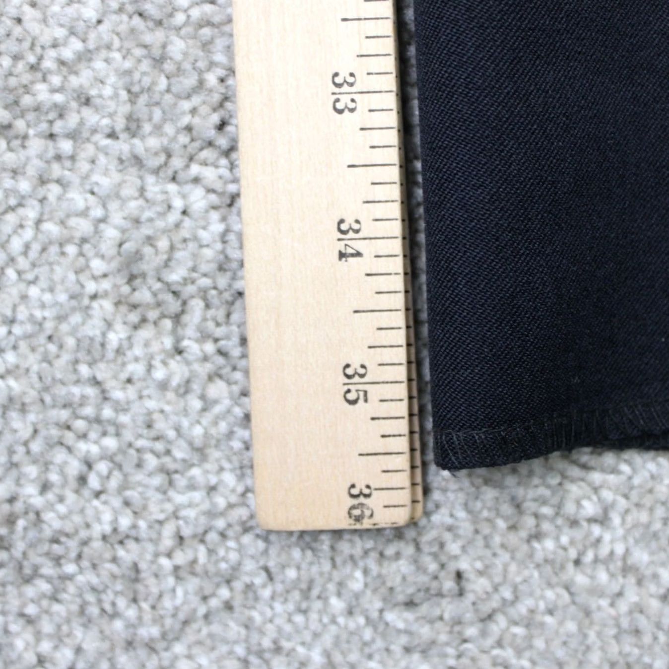 Vintage Elbeco Pants Men 36 Navy Blue TexTrop2 Cargo Pocket Unhemmed Polyester E8875 Size US 36 / EU 52 - 3 Thumbnail