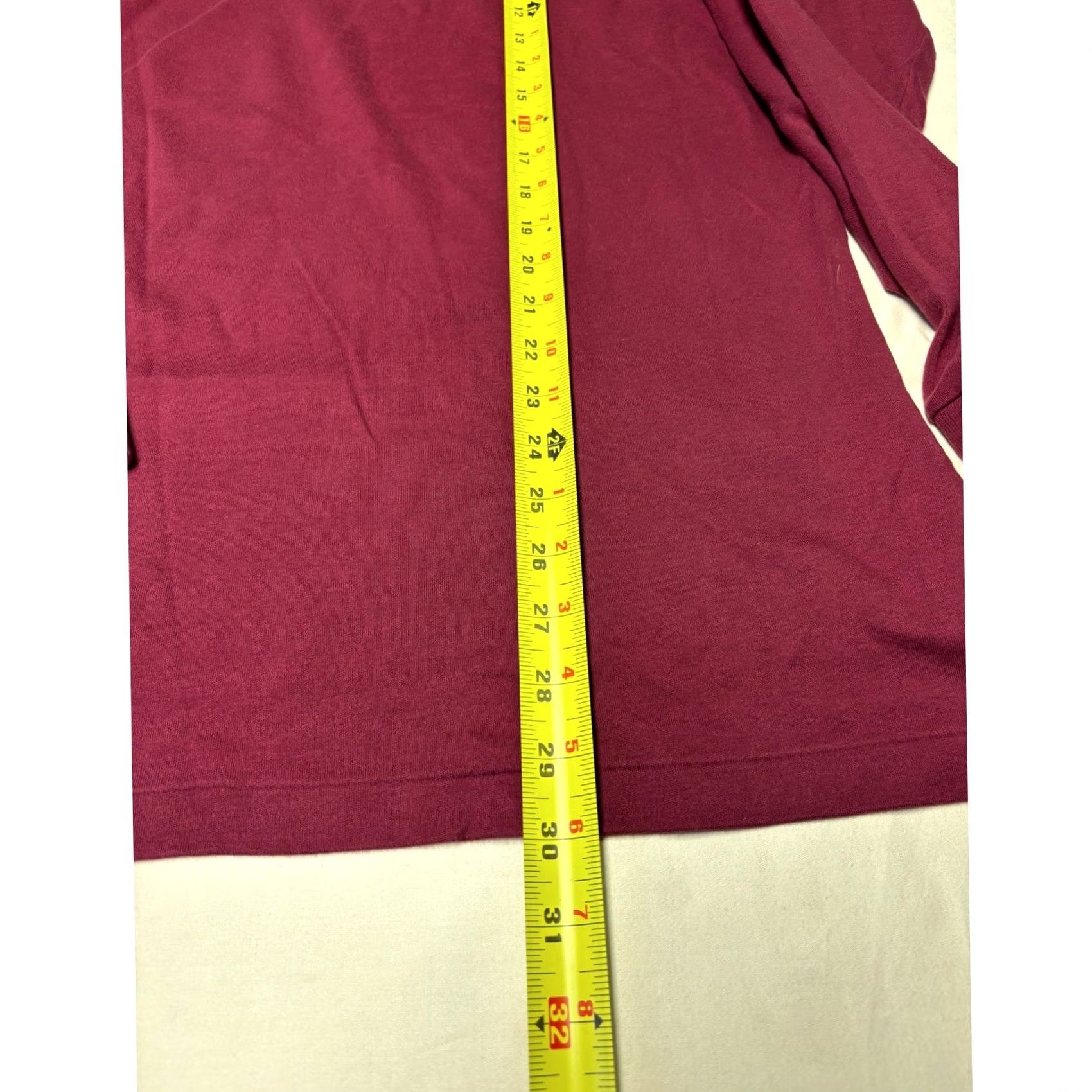 Polo Ralph Lauren Polo Ralph Lauren Mens Burgundy Maroon Long Sleeve Polo Shirt Size M Cotton Size US M / EU 48-50 / 2 - 5 Thumbnail