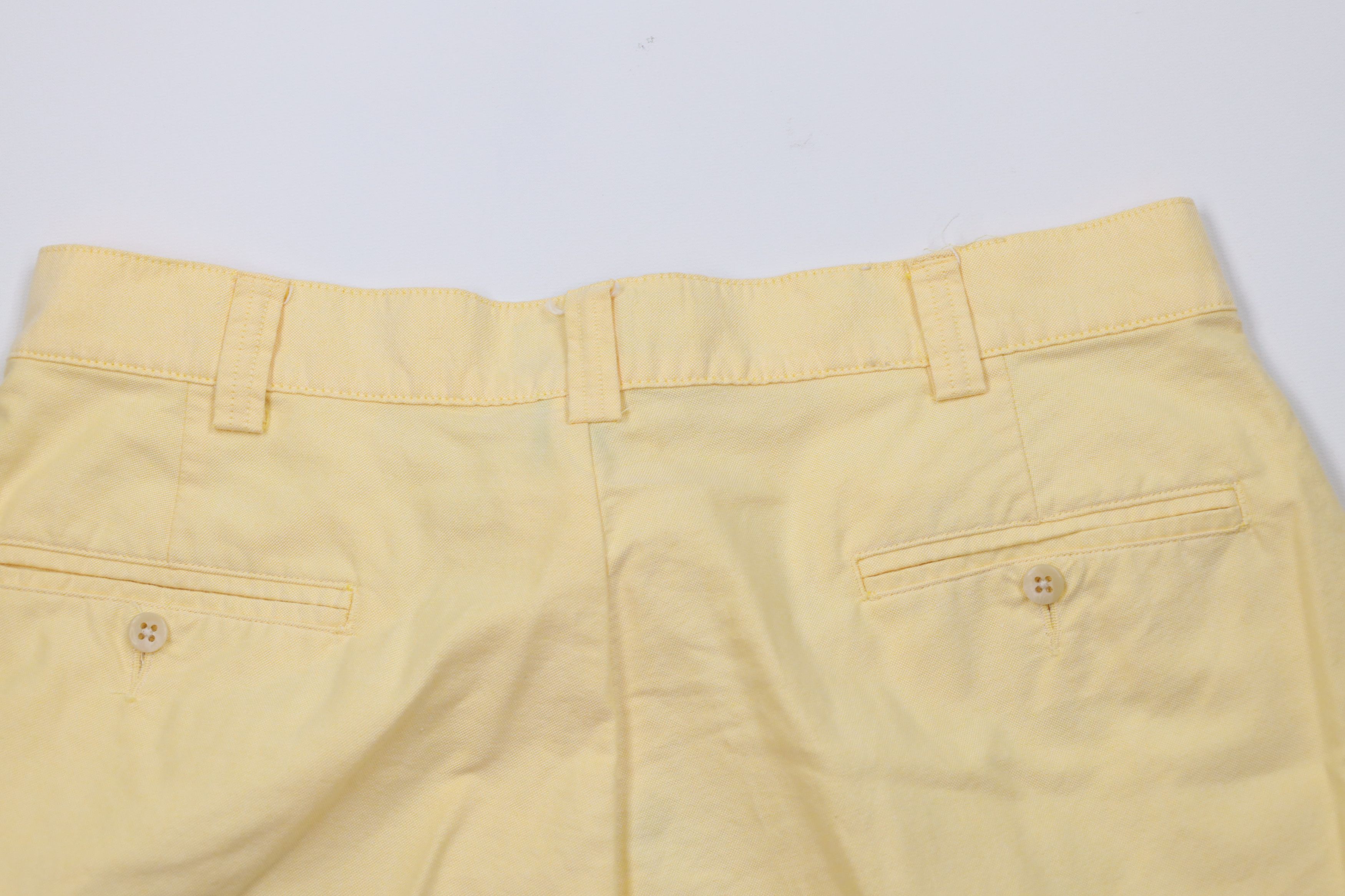 Ralph Lauren Vintage 90s Ralph Lauren Golfing Golf Chino Shorts Yellow Size US 34 / EU 50 - 9 Thumbnail