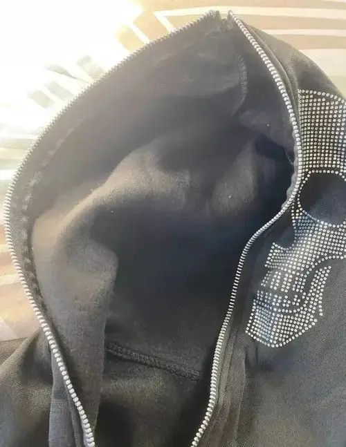 Other Full Zip Up Hoodie Gothic Skeleton Butterfly🔥🔥🔥 Size US L / EU 52-54 / 3 - 4 Thumbnail