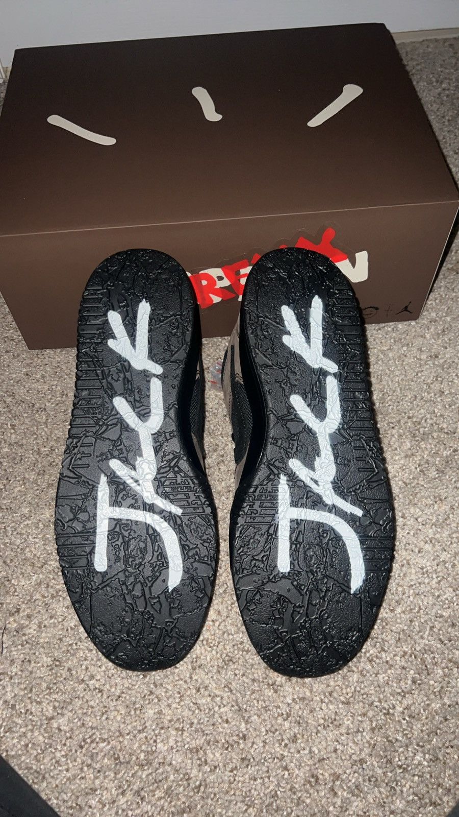 Jordan Brand × Travis Scott Jordan jumpman jack TR Dark mocha Size US 9.5 / EU 42-43 - 10 Thumbnail