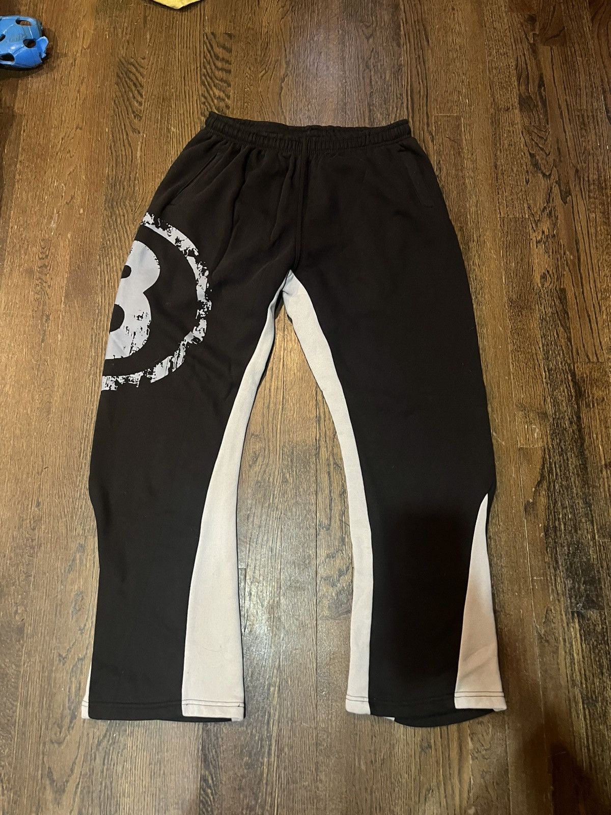 Instagram Brand Black and Grey Flared Sweatpants Size XL