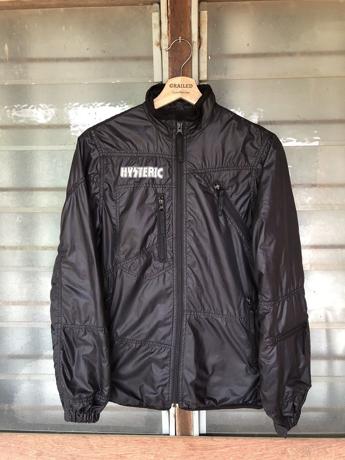 Hysteric Glamour Vintage Hysteric Glamour Nylon Khaki Jacket Rare Size US S / EU 44-46 / 1 - 2 Thumbnail