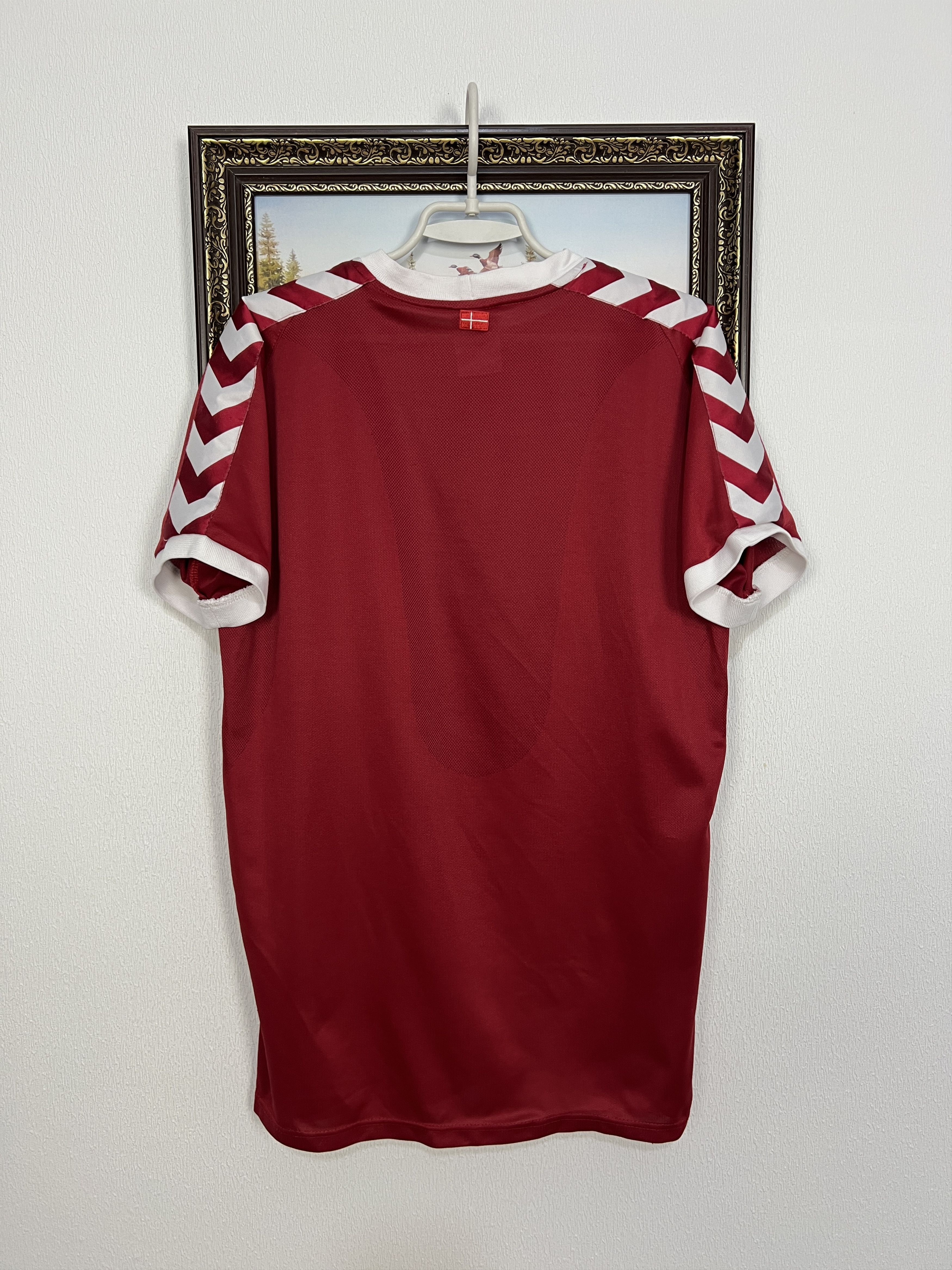 Hummel Denmark football shirt 2002 Soccer National Jersey Trikot Size US XL / EU 56 / 4 - 9 Thumbnail