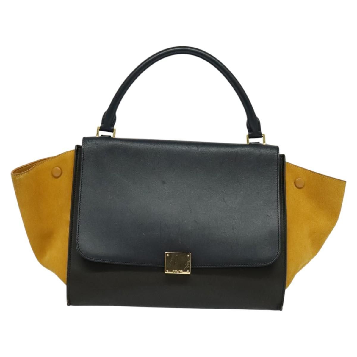 Celine Celine Trapeze Bag Leather with Suede Size ONE SIZE - 1 Thumbnail