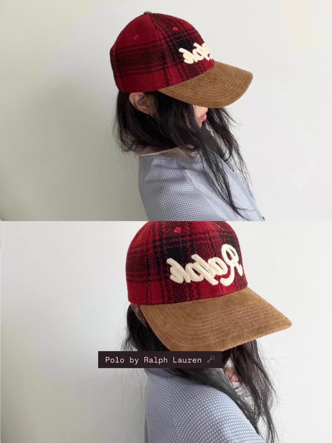Polo Ralph Lauren Polo Ralph Lauren Retro Wool suede Colorblocked Hat Unisex Size ONE SIZE - 3 Thumbnail