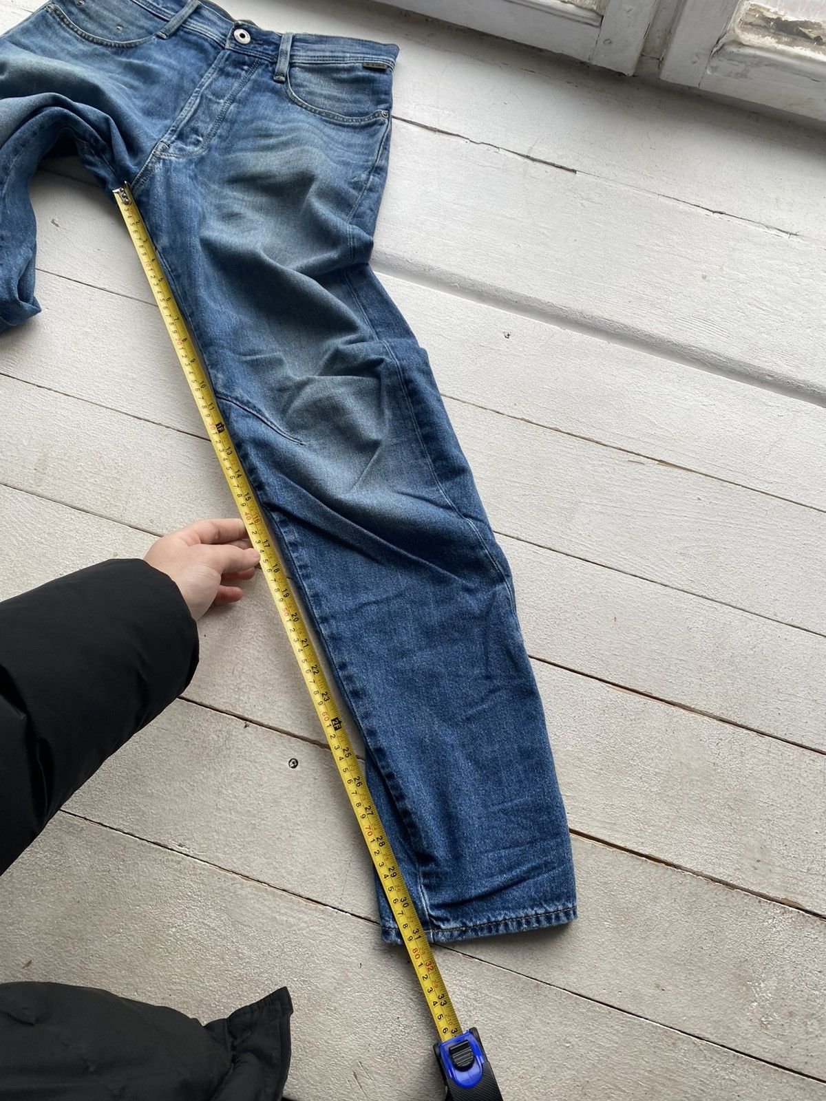 G-Star 00s Y2K G-Star RAW Arc 3D Men’s Jeans Vintage Wash Denim Size US 30 / EU 46 - 23 Thumbnail
