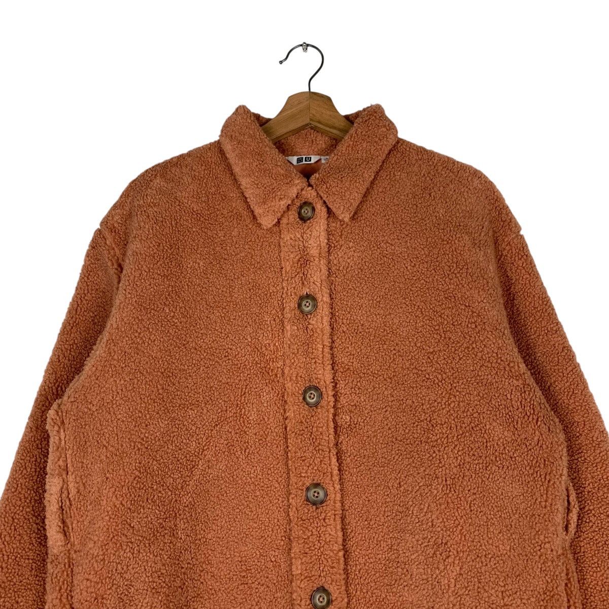 Lemaire × Uniqlo UNIQLO U x Lemaire Peach Fleece Deep Pile Jacket #1304-C59 Size US M / EU 48-50 / 2 - 2 Thumbnail