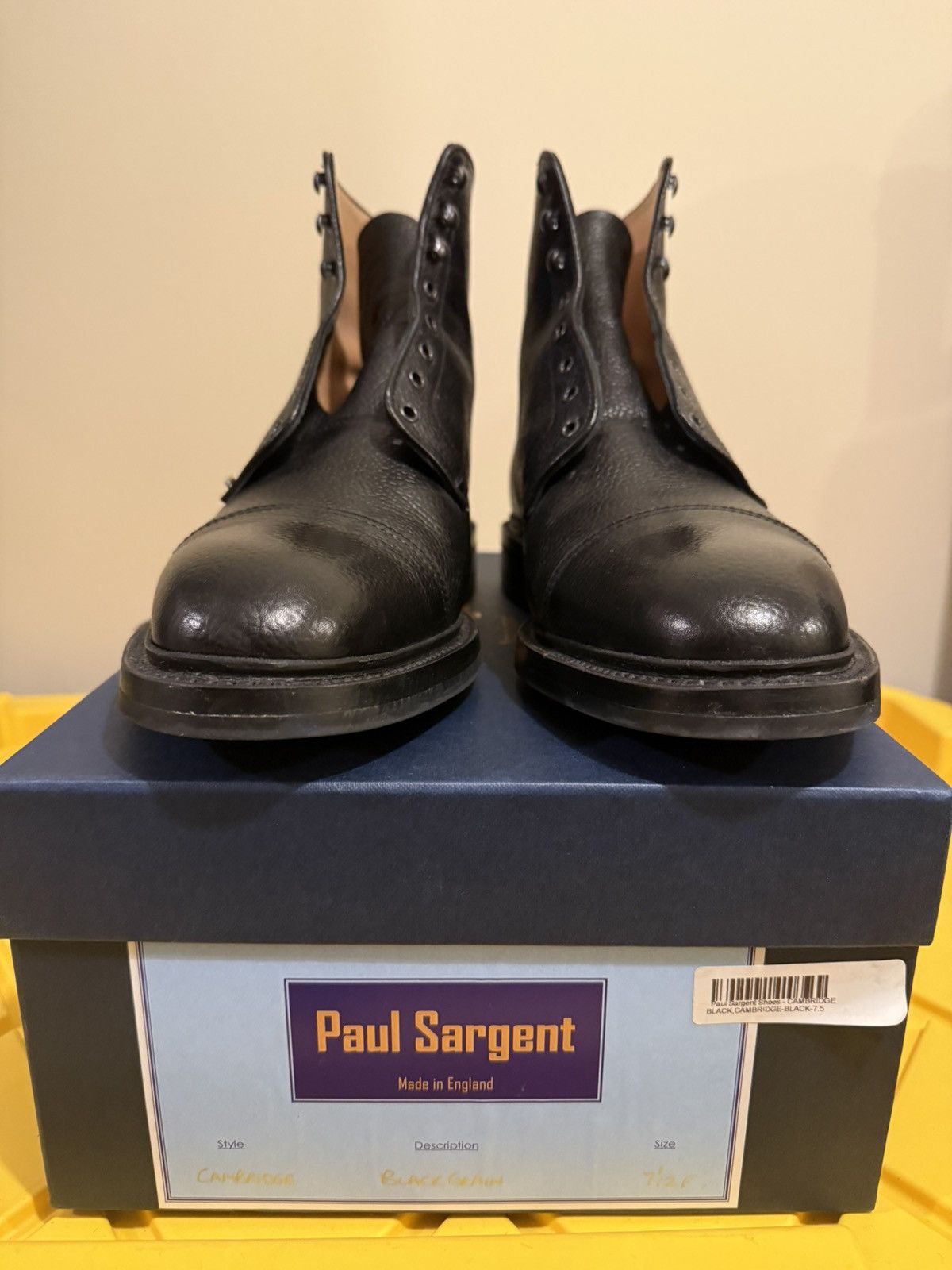 Other Paul Sargent Cambridge toe cap boot Size US 8.5 / EU 41-42 - 1 Thumbnail