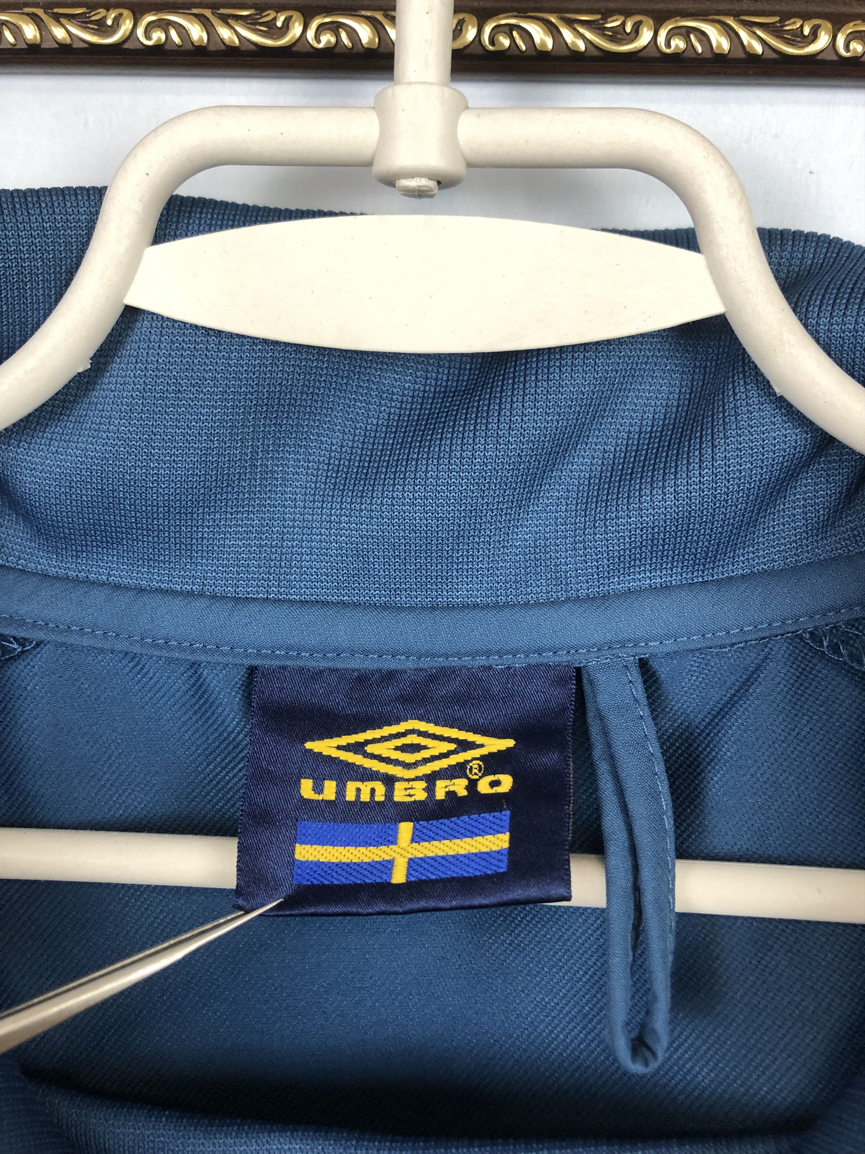 Umbro Vintage Sweden Football Jacket National Team Track Top Size US L / EU 52-54 / 3 - 9 Thumbnail