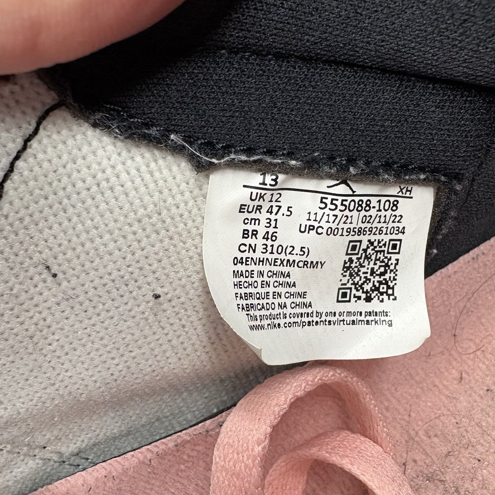 Nike Size 13 - Jordan 1 Retro OG High Stage Haze Size US 13 / EU 46 - 7 Thumbnail