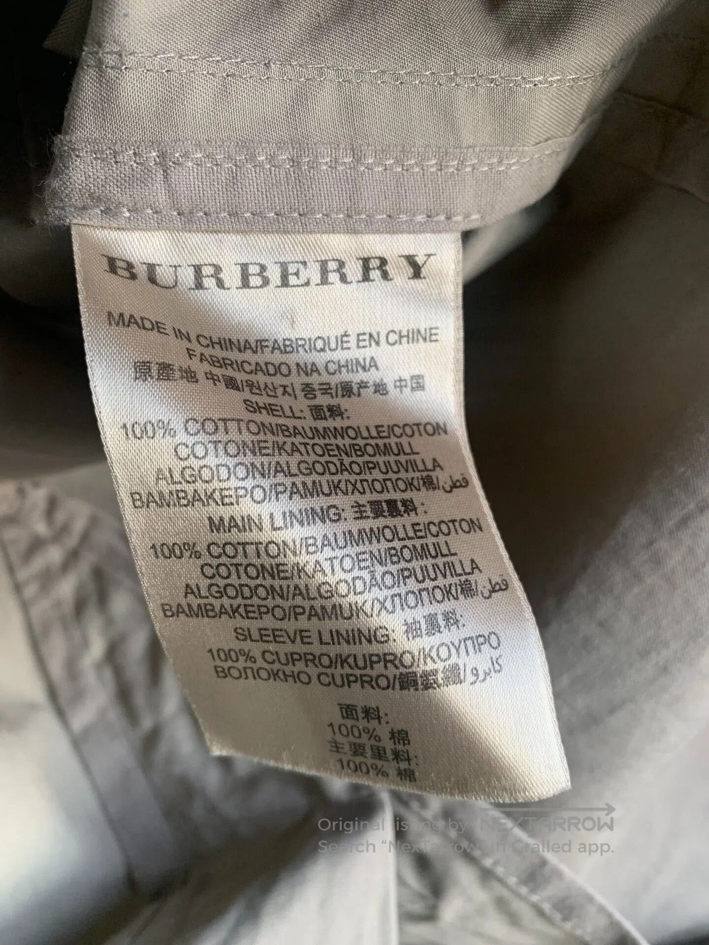 Burberry Burberry Brit Beige Trench Coat. Size M / US 6-8 / IT 42-44 - 3 Thumbnail