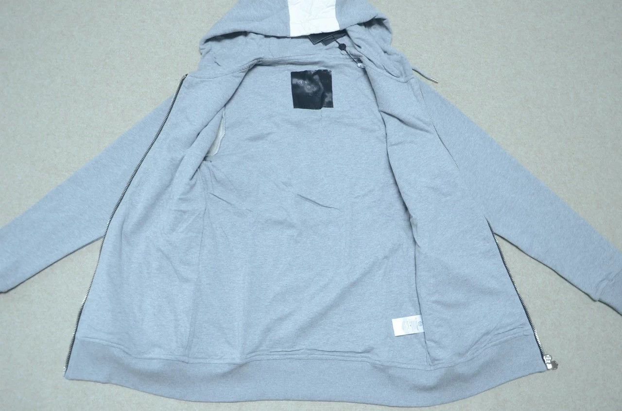 Philipp Plein Philipp Plein PP side zip leather panel hoodie Size US M / EU 48-50 / 2 - 6 Thumbnail