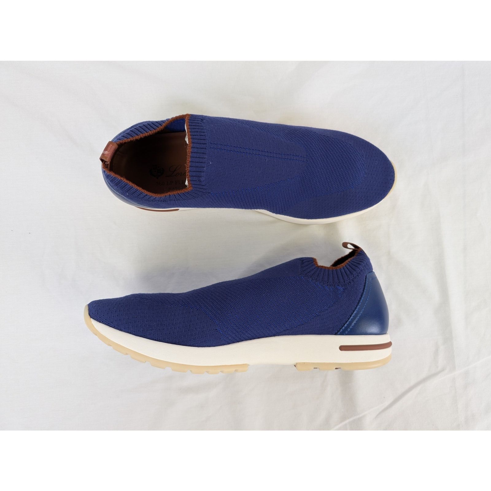 Loro Piana o1rshd1 Flexy Walk Active Wish Sneaker shoe in Blue/Beige Size US 10 / EU 43 - 1 Thumbnail